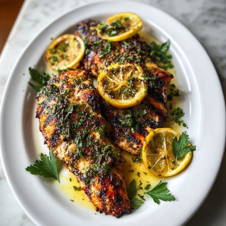 Zesty Grilled Lemon Chicken Breast Recipe