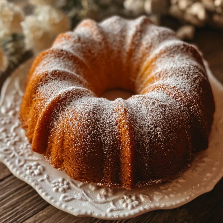Apple Cider Pound Cake Recipe