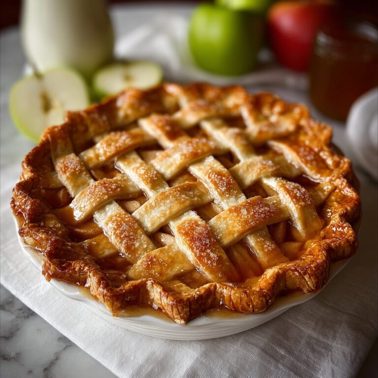 Classic Baked Spiced Apple Pie Recipe
