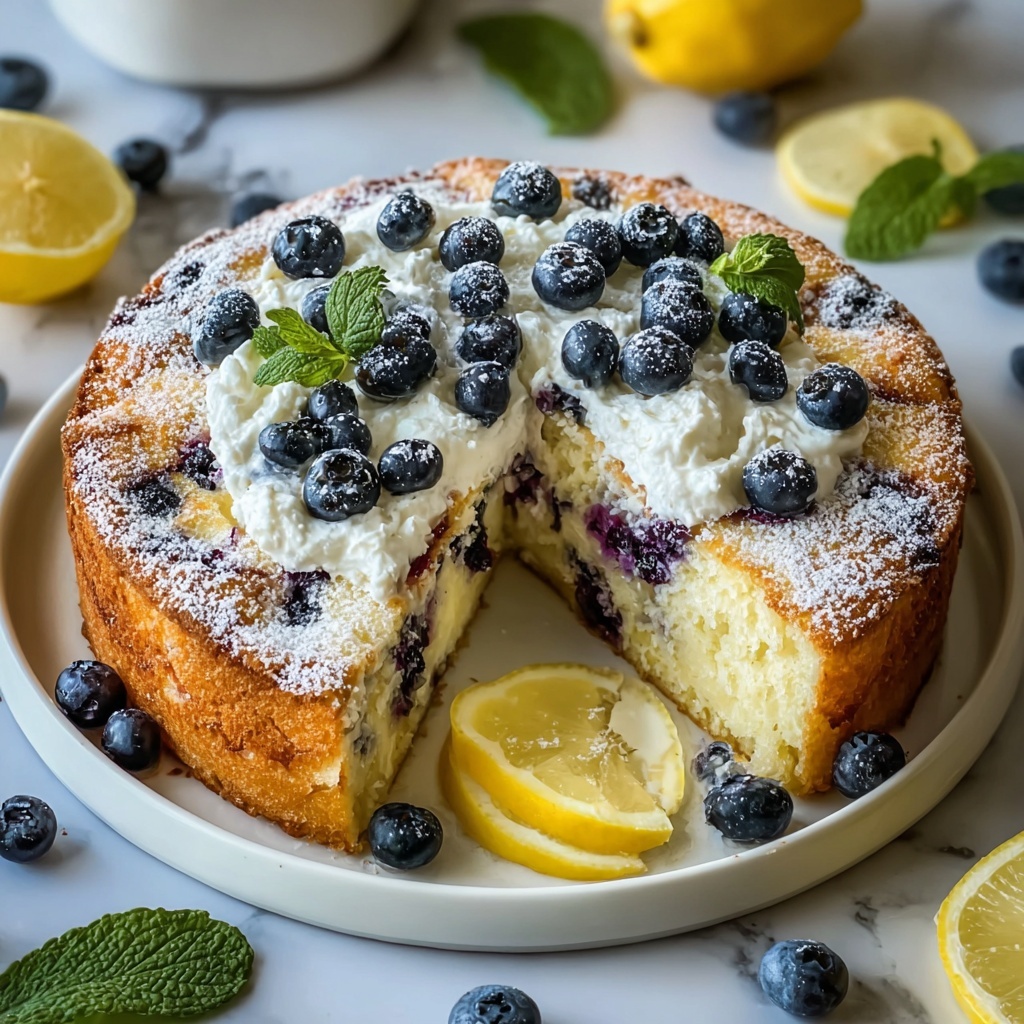 Lemon Blueberry Cream Cheese Sourdough Recipe - Recipe Image