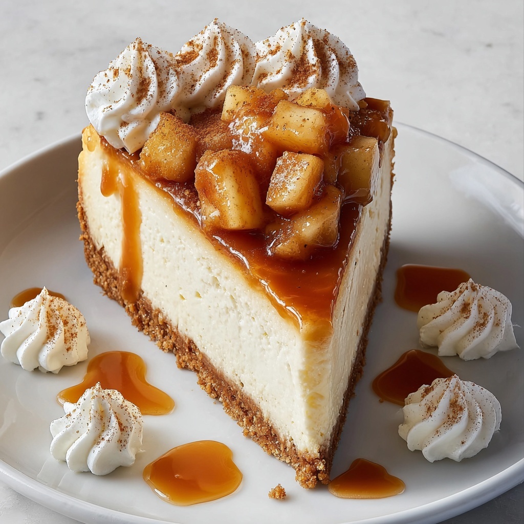 Apple Cider Cheesecake Recipe - Recipe Image