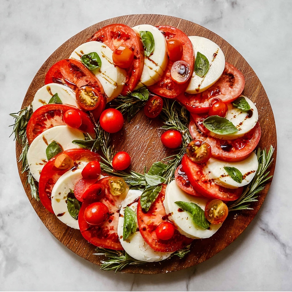 Caprese Wreath Rezept Recipe - Recipe Image