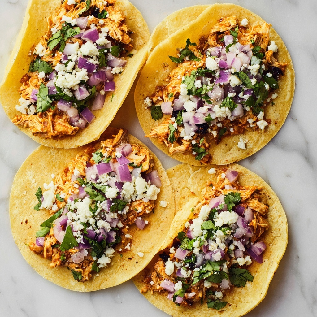 Leftover Turkey Tacos with Beer, Chipotle, and Queso Fresco Recipe - Recipe Image