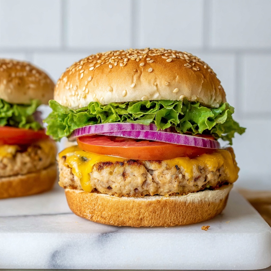 Healthy Turkey Burger Recipe - Recipe Image