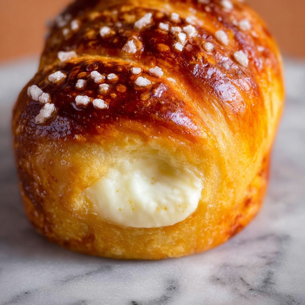 Mozzarella-Stuffed Soft Pretzels Recipe - Recipe Image