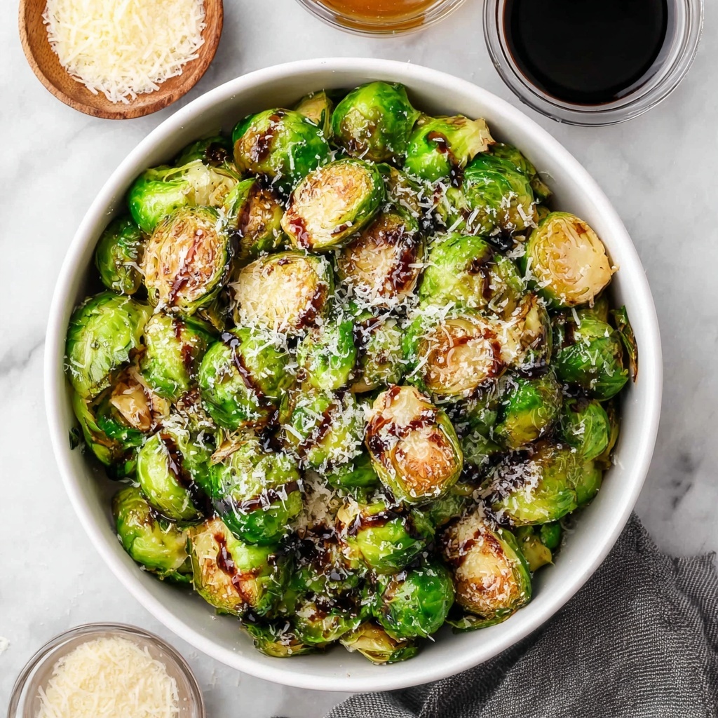 Garlic Parmesan Brussels Sprouts Recipe - Recipe Image