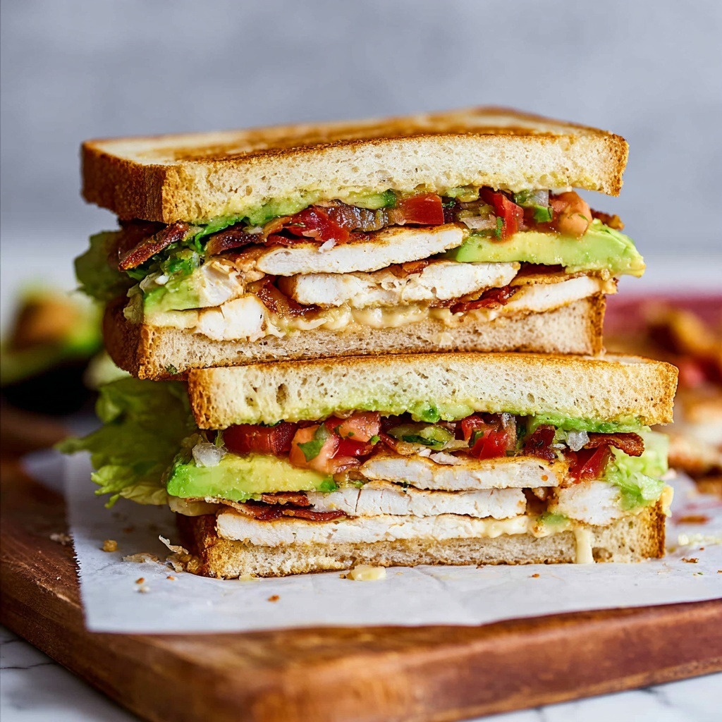 Chicken Club Sandwich Recipe - Recipe Image