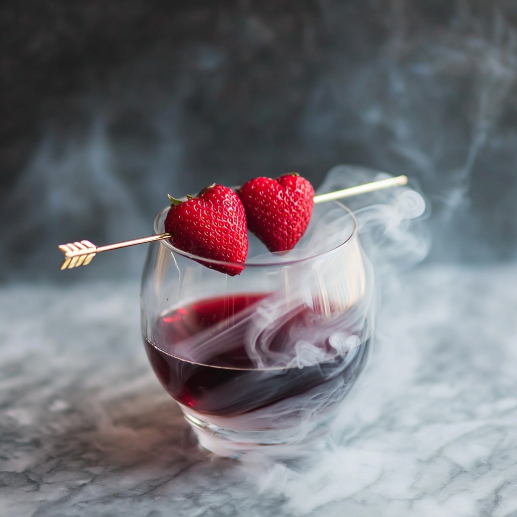 Love Potion #9 Triple Berry Pomegranate Martini Recipe - Recipe Image