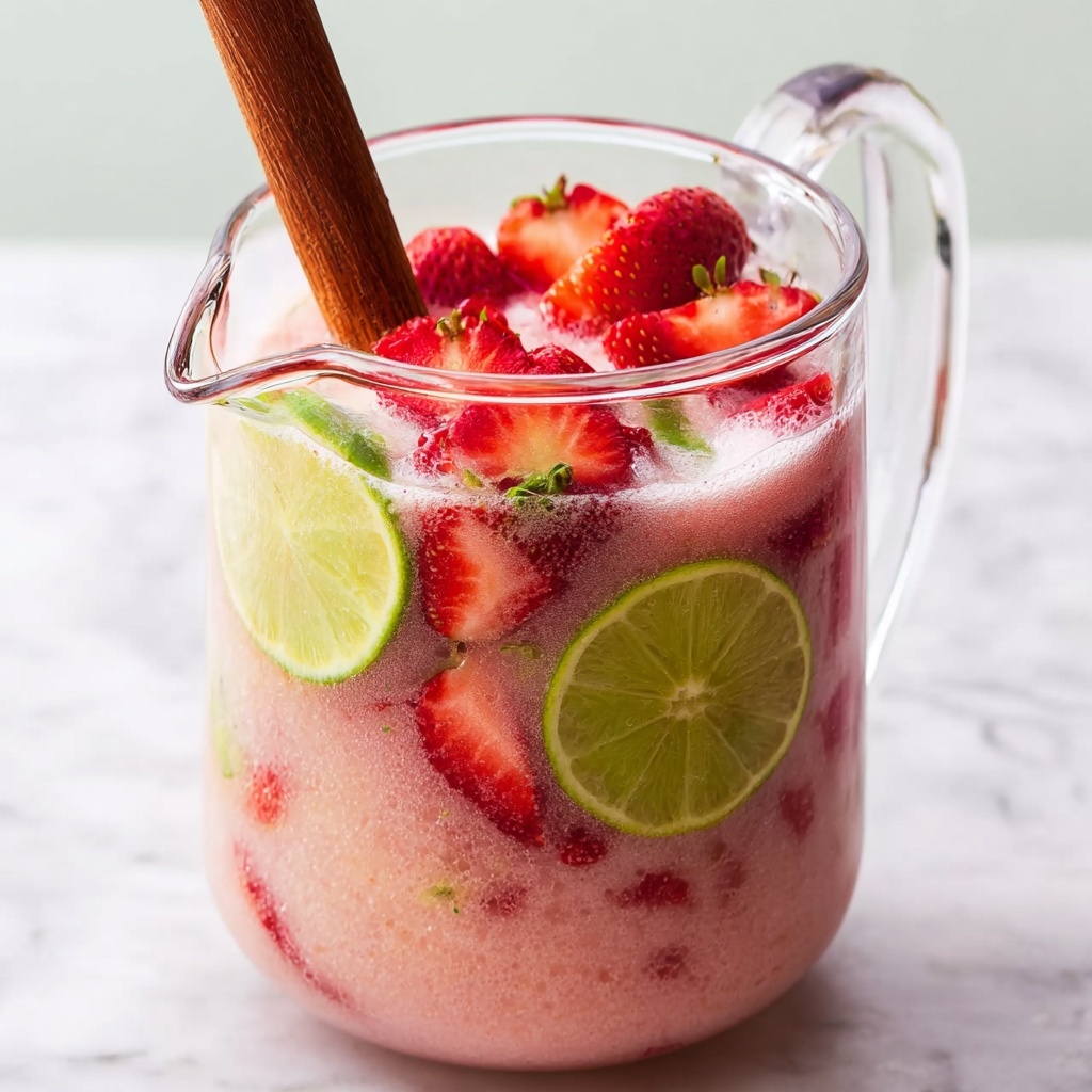 Strawberry Margarita Punch Recipe - Recipe Image