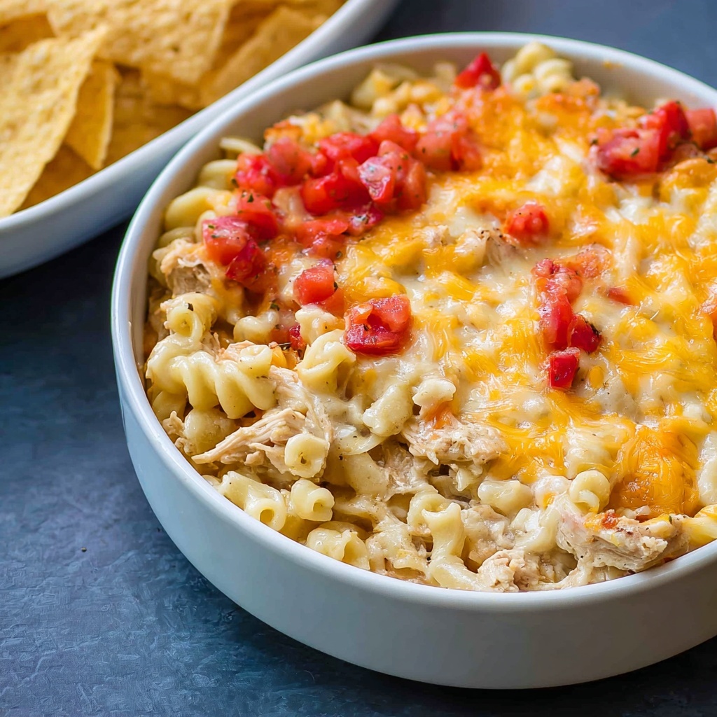 King Ranch Chicken Mac and Cheese Recipe - Recipe Image
