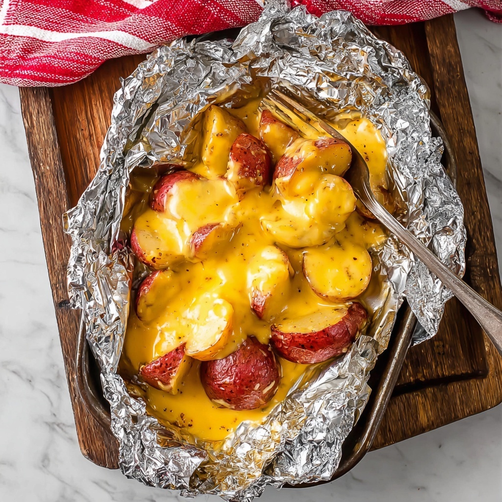 Grilled Ranch Potato Foil Packets Recipe - Recipe Image