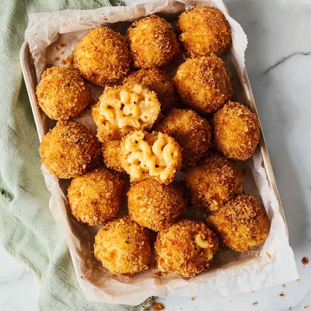 Fried Mac and Cheese Balls Recipe - Recipe Image