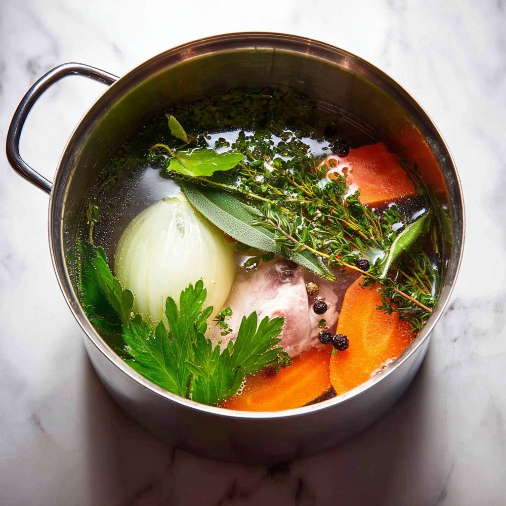 Homemade Chicken Stock Recipe - Recipe Image
