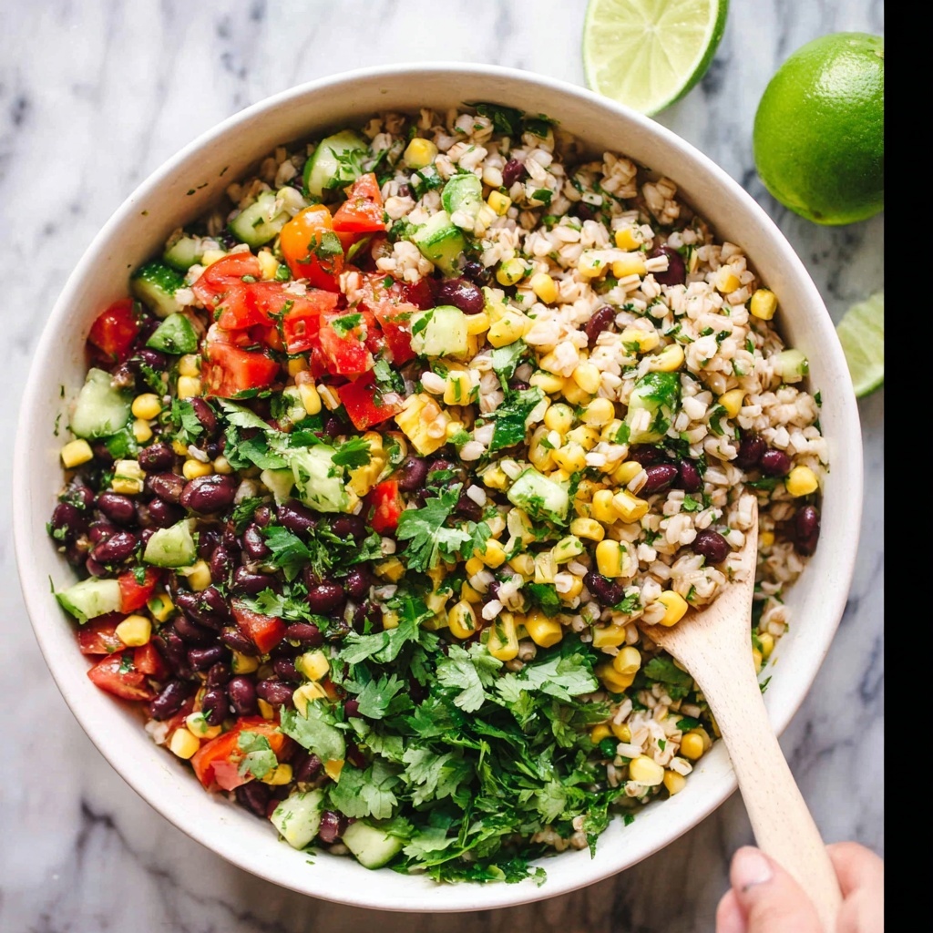 Cowboy Rice Salad Recipe - Recipe Image