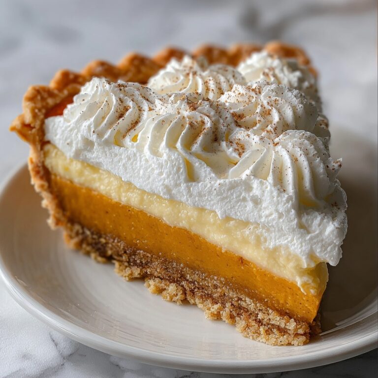 White Pumpkin Pie Recipe
