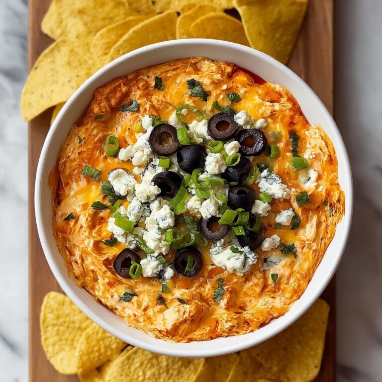 Halloween Boo-ffalo Chicken Dip Recipe