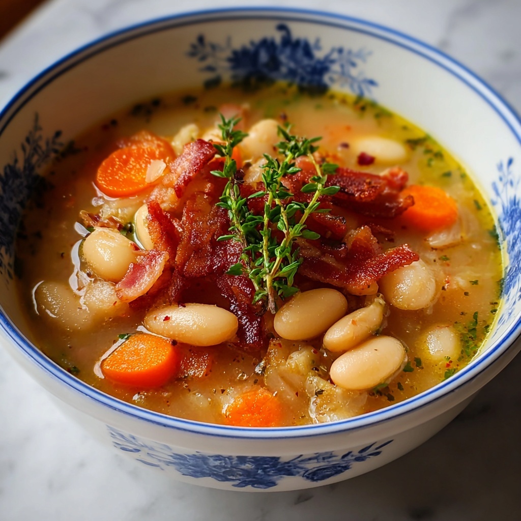 Bean with Bacon Soup Recipe - Recipe Image