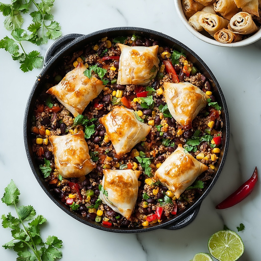 Chili Southwest Eggrolls Recipe - Recipe Image