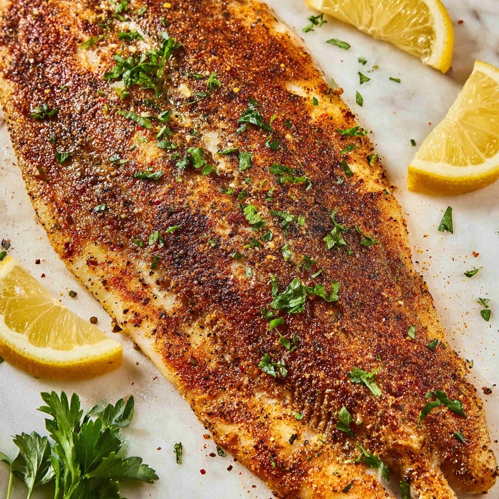 Baked Trout with Smoky Paprika Seasoning Recipe - Recipe Image