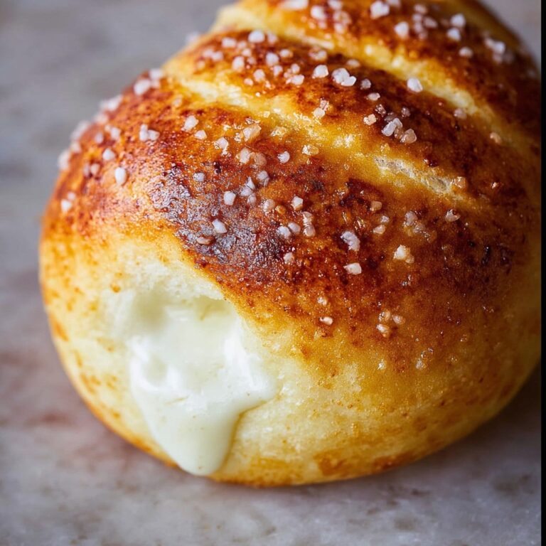 Mozzarella-Stuffed Soft Pretzels Recipe