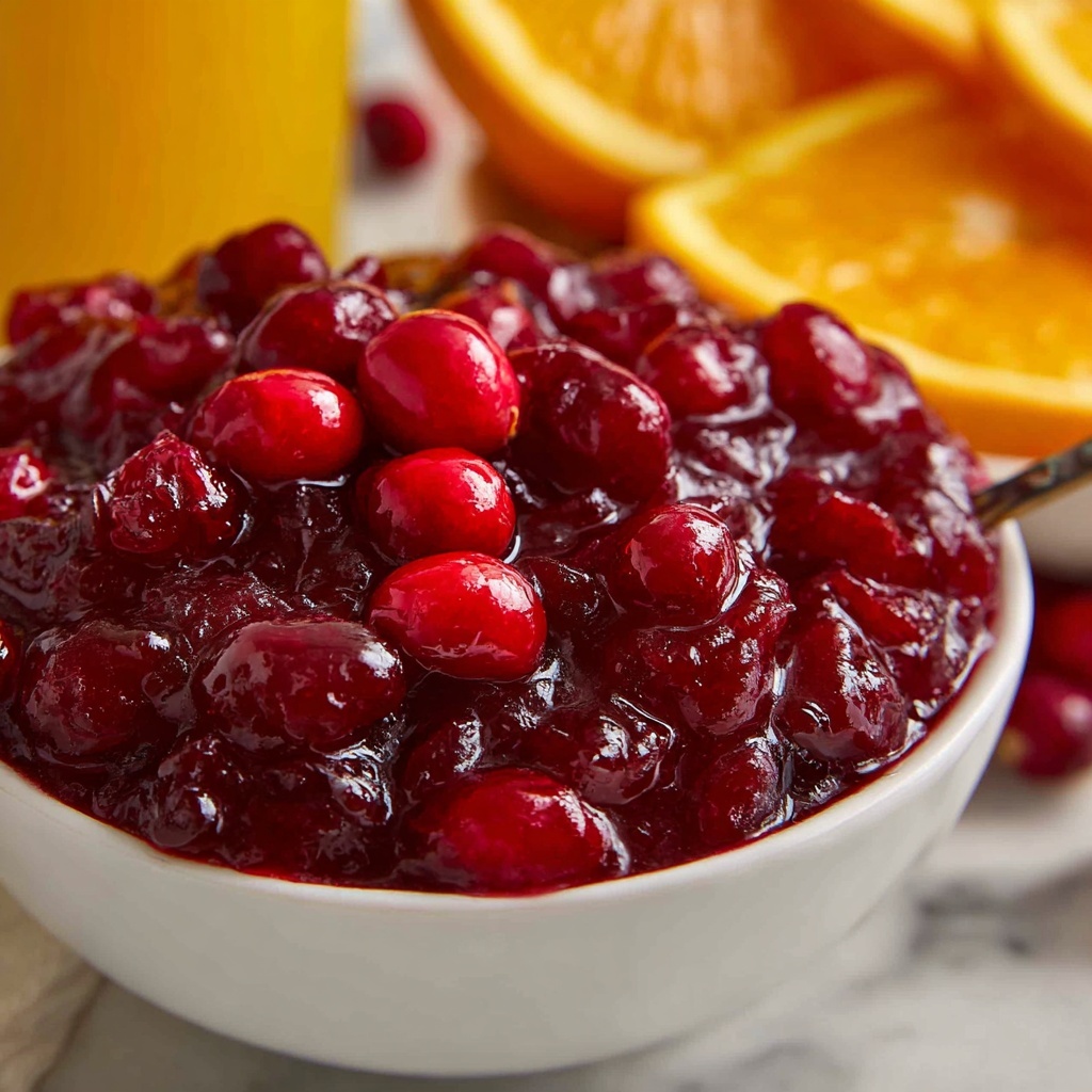 Homemade Cranberry Orange Sauce Recipe - Recipe Image