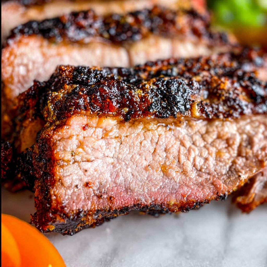 Roast Leg of Lamb with Blackened Honey Dijon Crust Recipe - Recipe Image