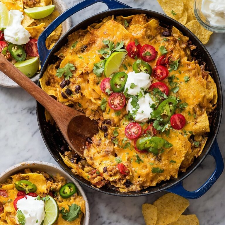 Super Easy Chicken Nacho Casserole Recipe