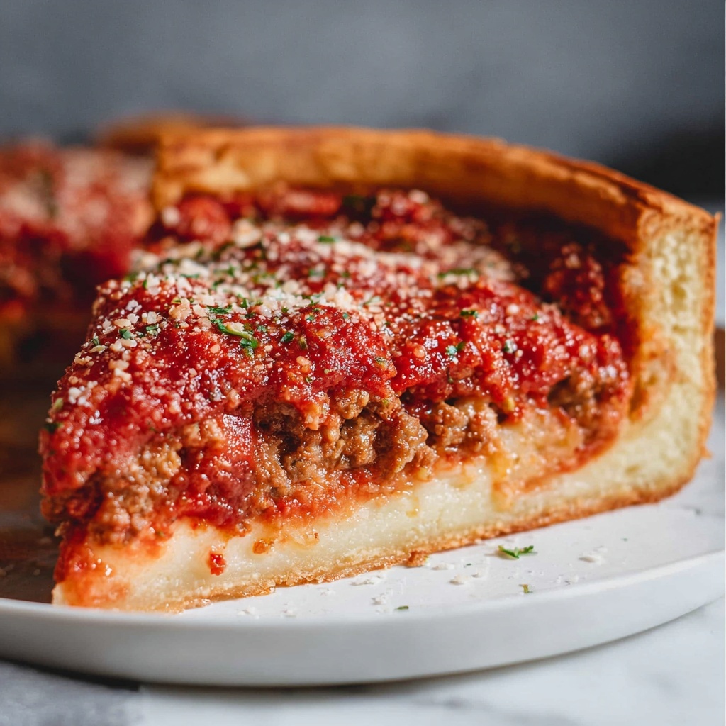 Chicago Deep Dish Pizza Recipe - Recipe Image