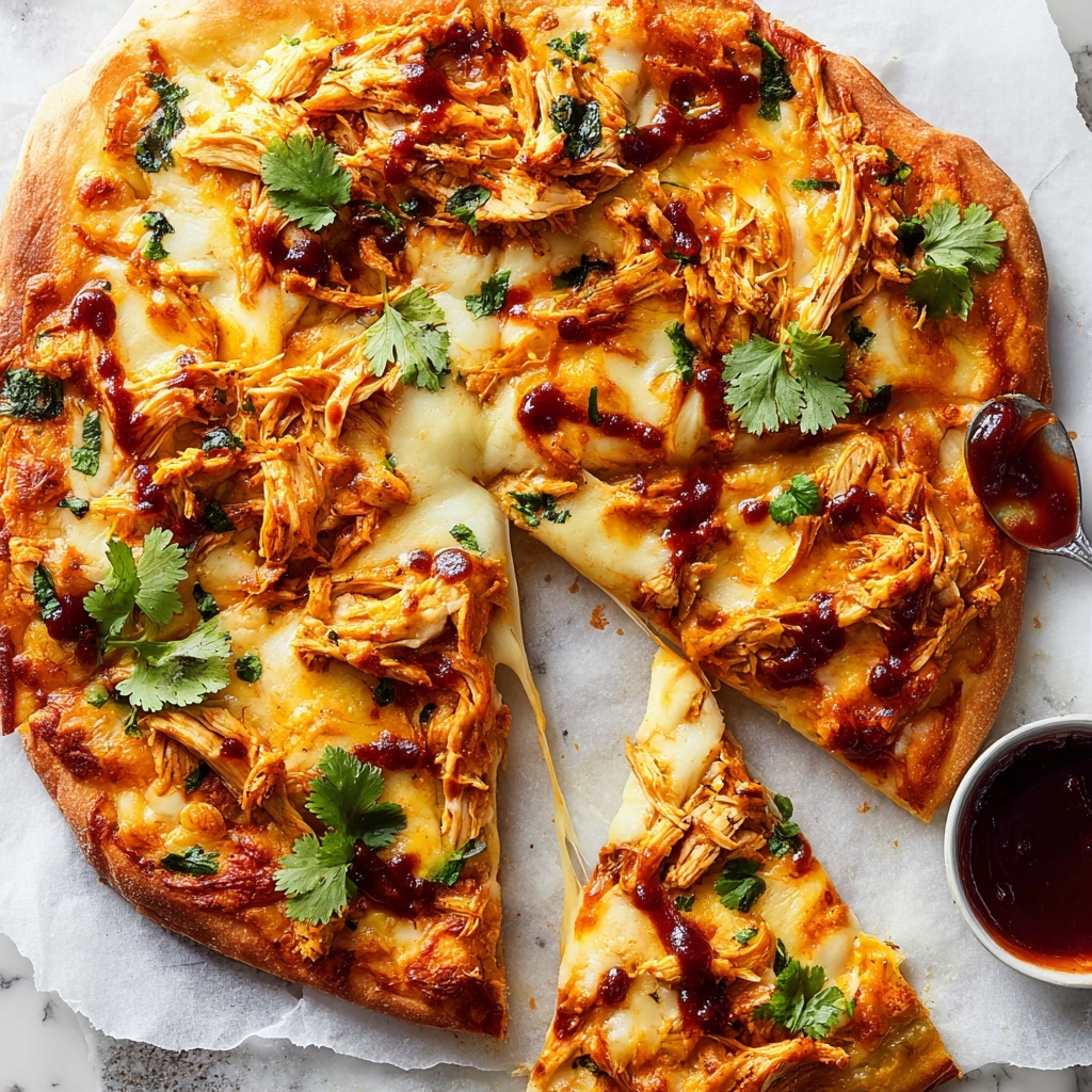 BBQ Chicken Pizza Recipe - Recipe Image