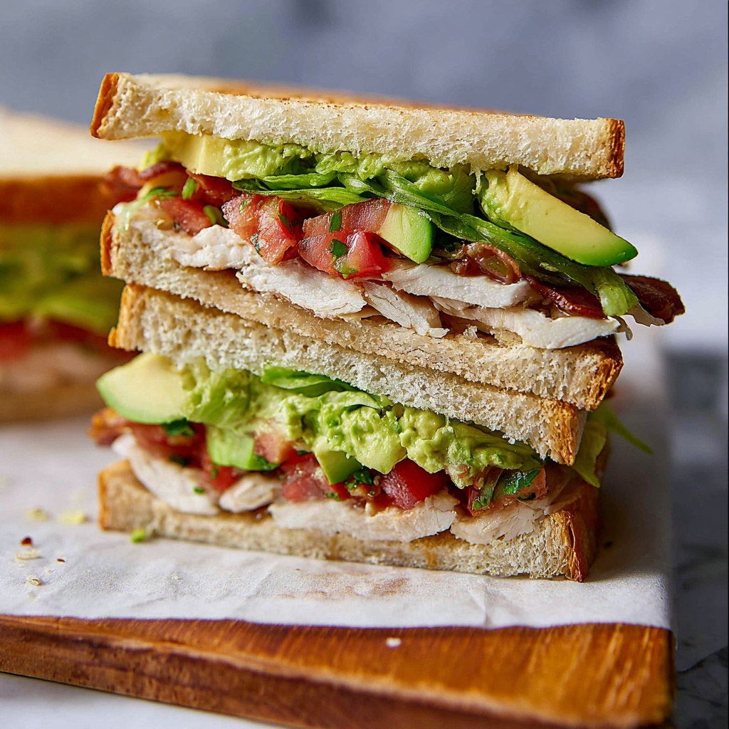 Chicken Club Sandwich Recipe - Recipe Image