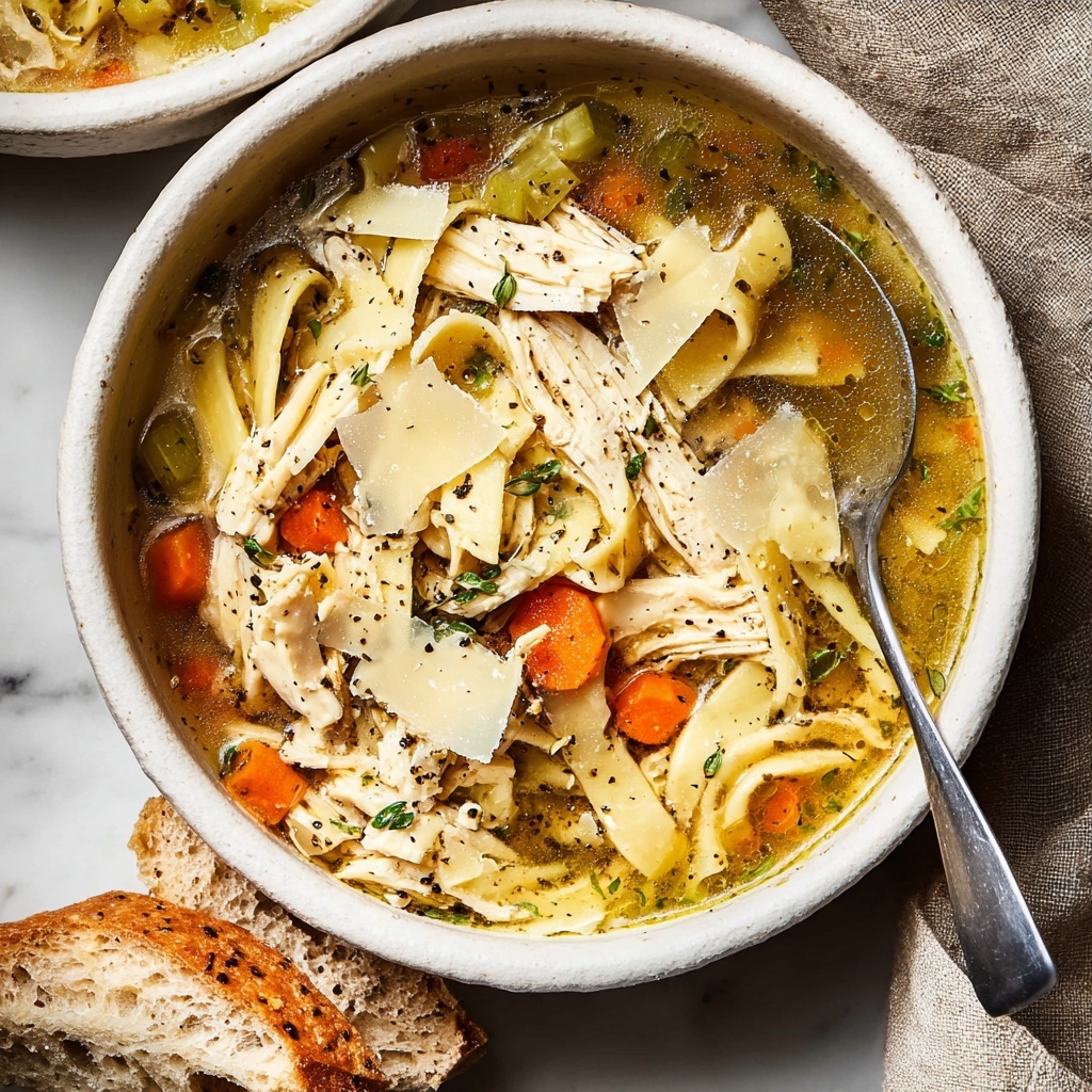 Homemade Chicken Noodle Soup Recipe - Recipe Image