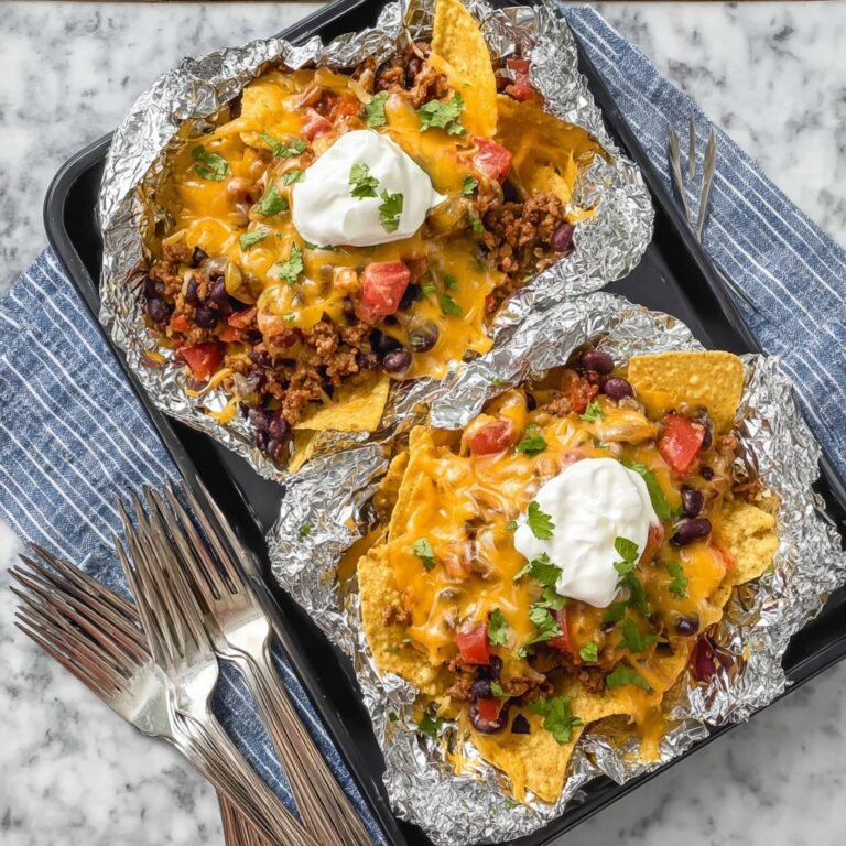 Foil Packet Nachos Recipe