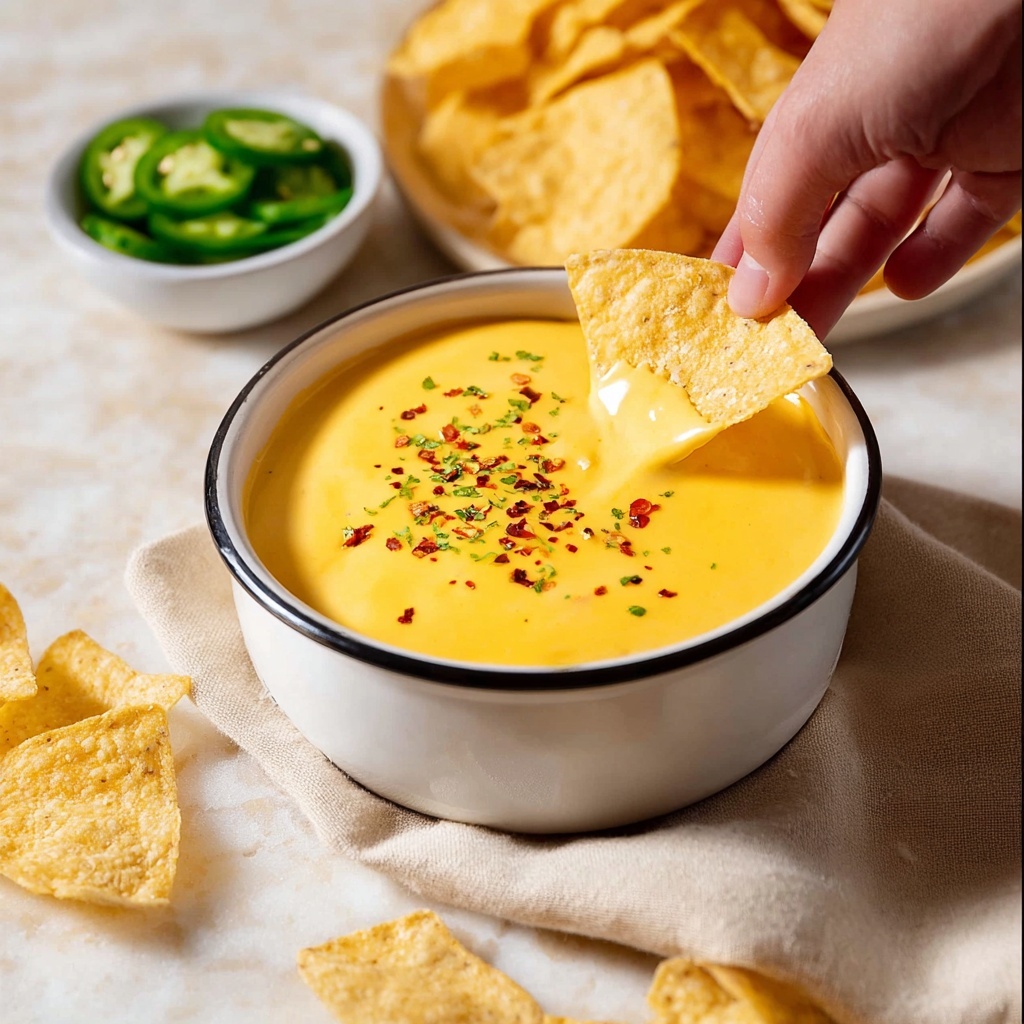 Creamy Homemade Nacho Cheese Sauce Recipe - Recipe Image