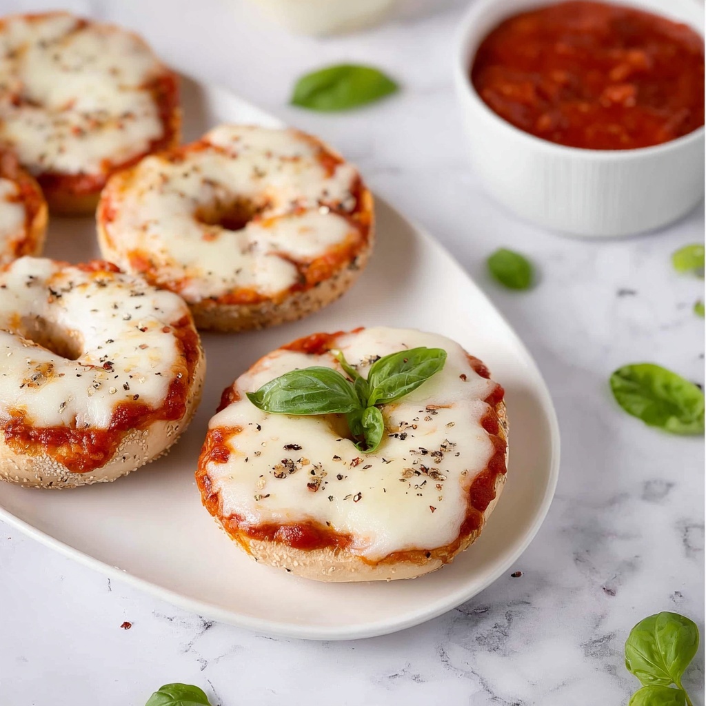 Pizza Bagels Recipe - Recipe Image