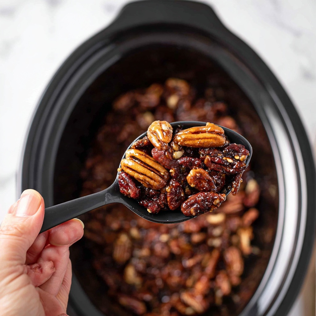 Crockpot Candied Nuts Recipe - Recipe Image