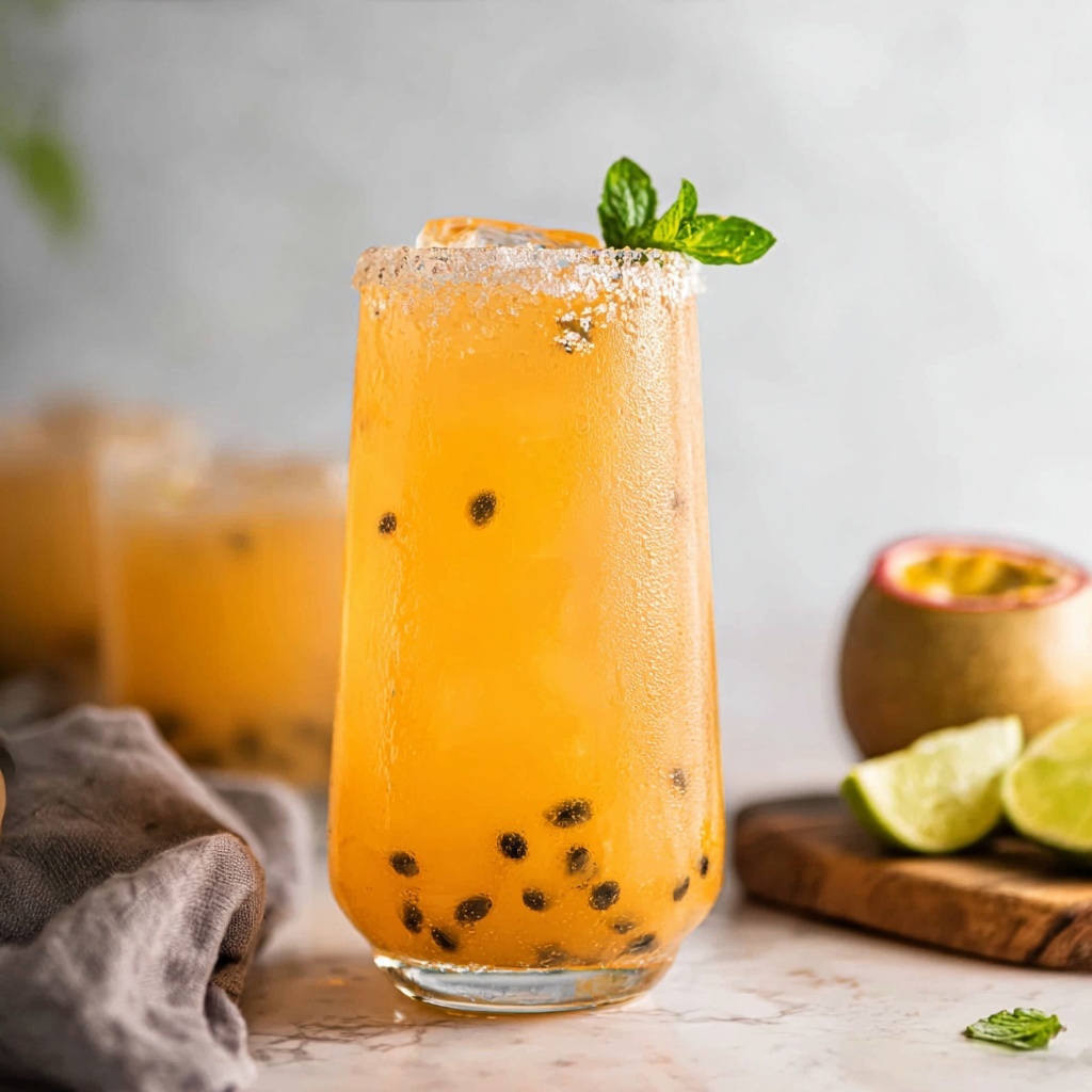 Passionfruit Margaritas Recipe - Recipe Image