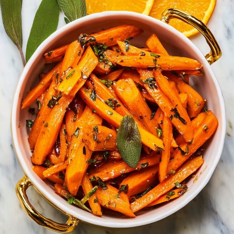 Sauteed Carrots with Garlic, Thyme, and Chicken Broth Recipe