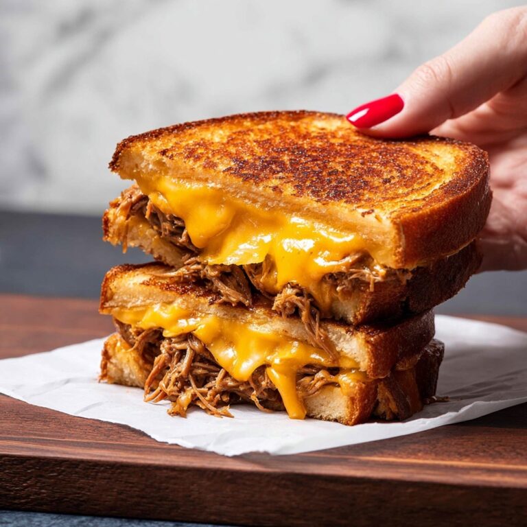 Pulled Pork Grilled Cheese Sandwich Recipe