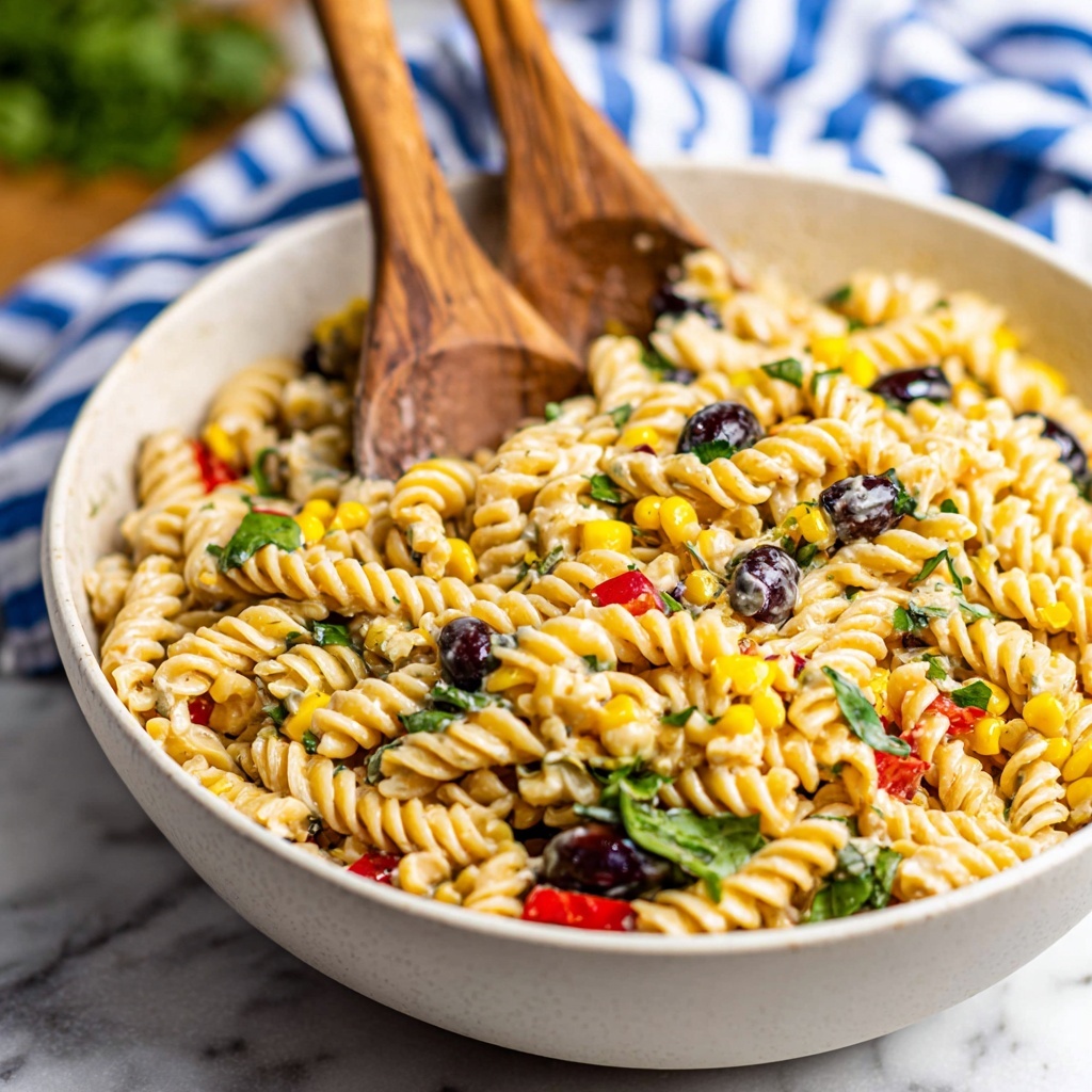 Fiesta Ranch Chicken Pasta Salad Recipe - Recipe Image