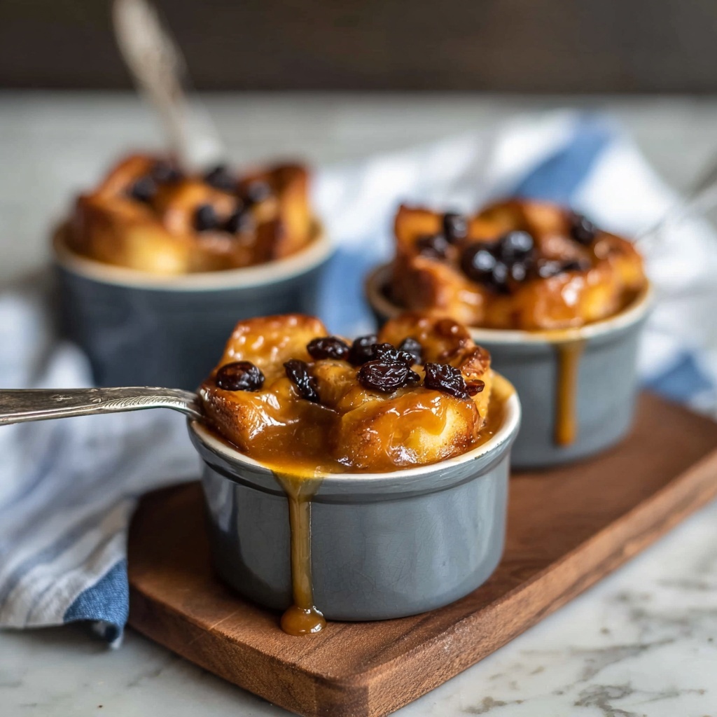 Irish Bread Pudding with Whiskey Caramel Sauce Recipe - Recipe Image