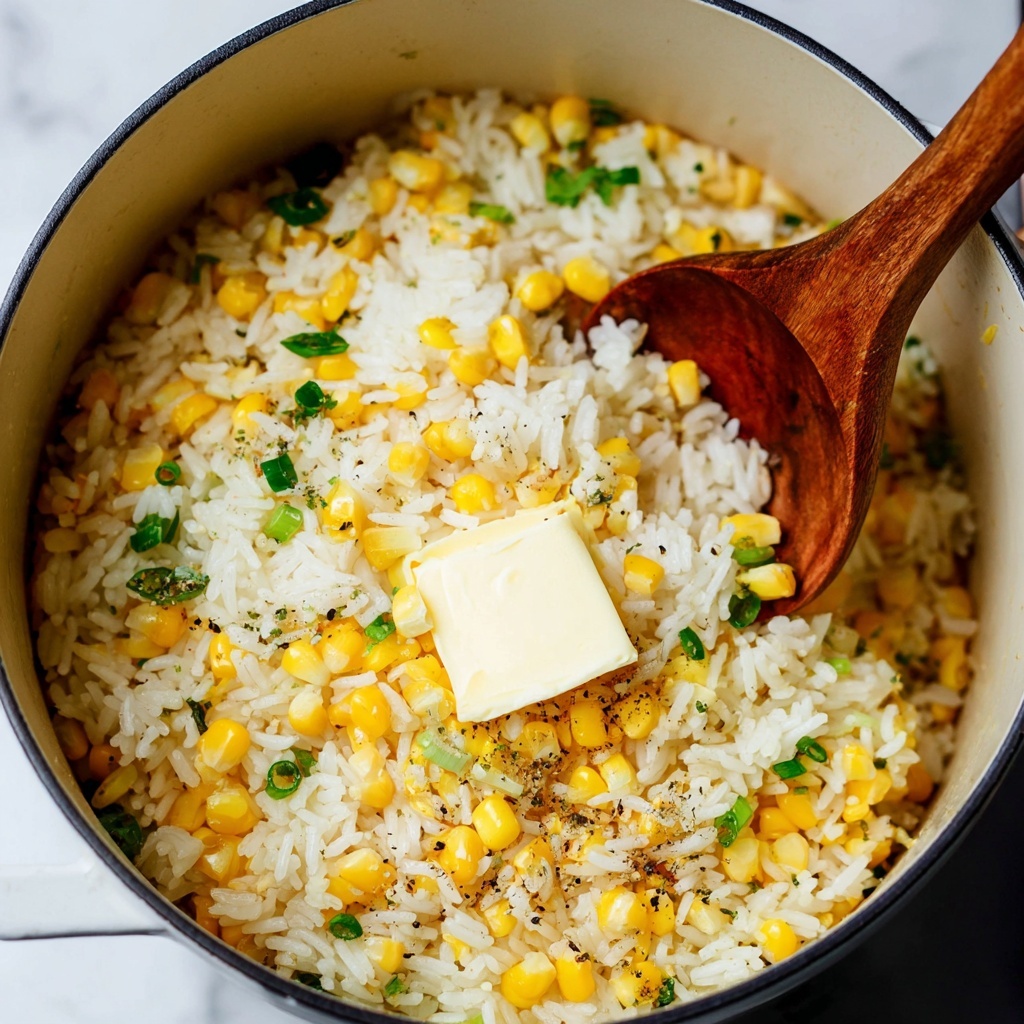 Hot Buttered Corn Rice Recipe - Recipe Image