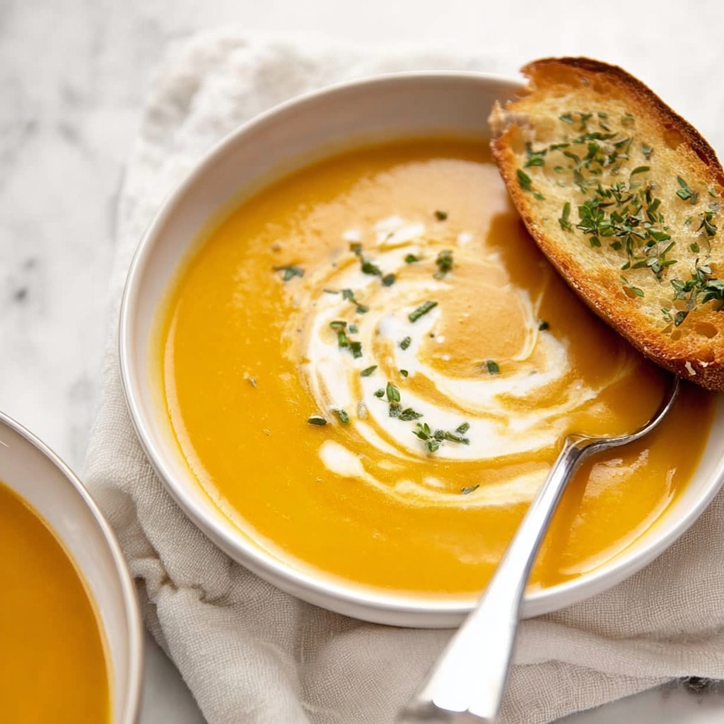 No Chop Roast Pumpkin Soup Recipe - Recipe Image