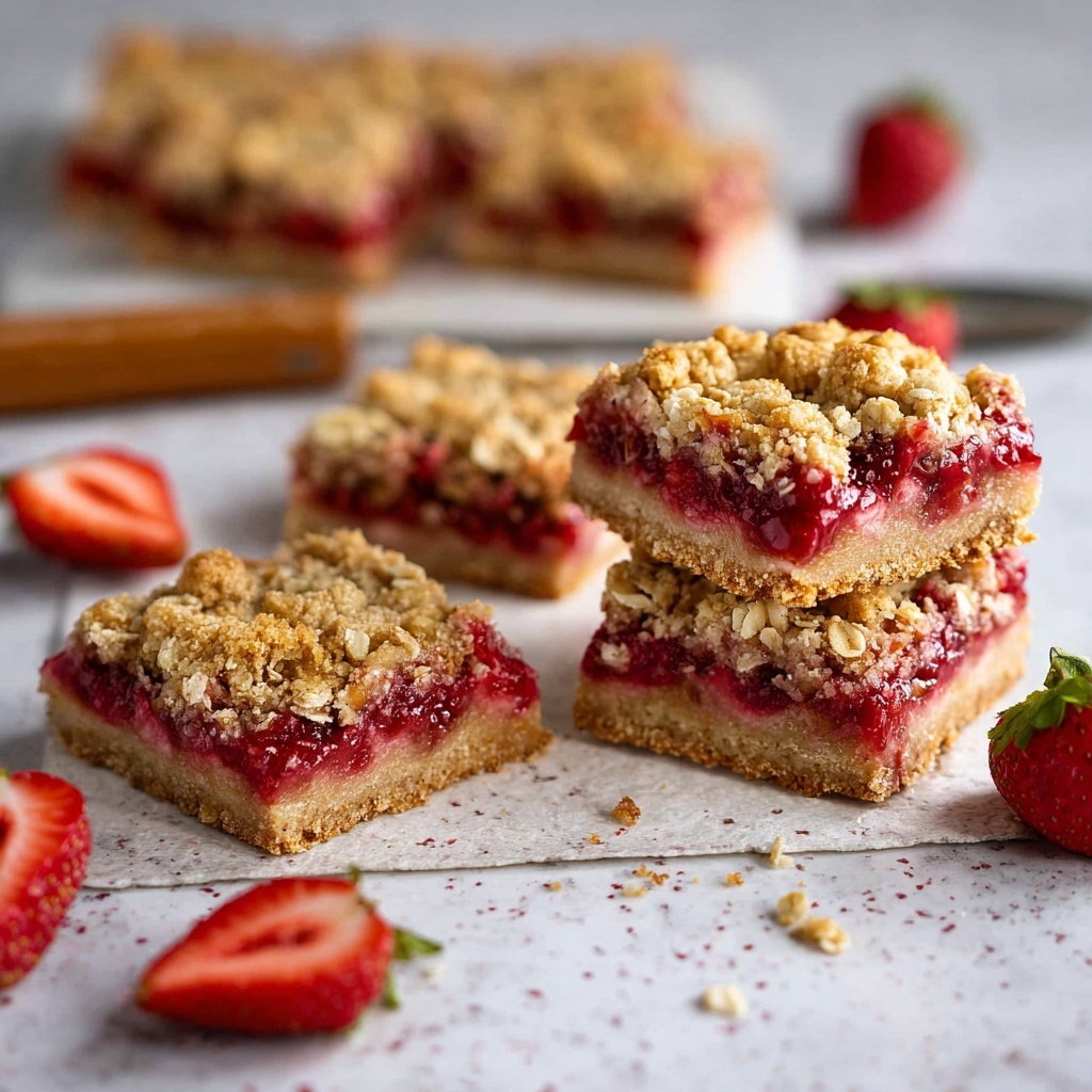 Fresh Strawberry Bars Recipe - Recipe Image