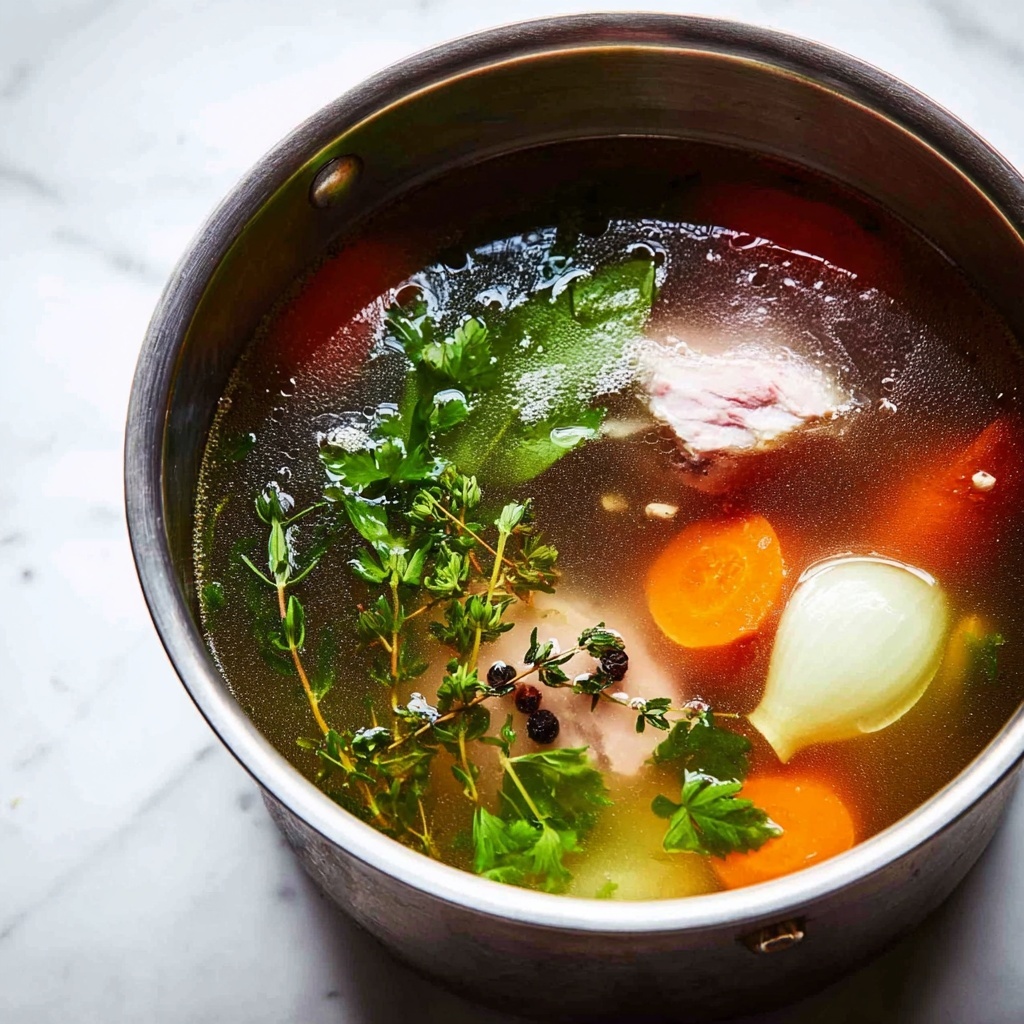 Homemade Chicken Stock Recipe - Recipe Image