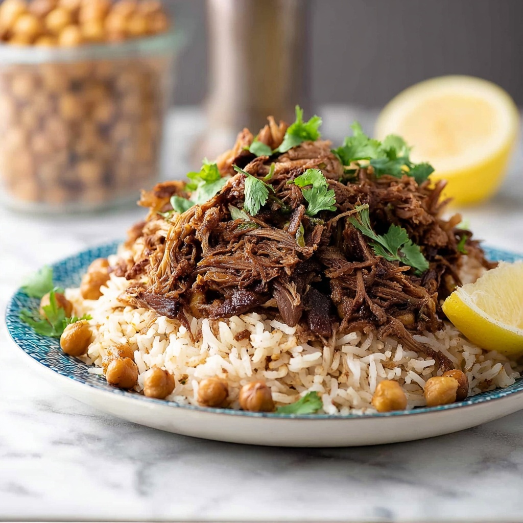 Middle Eastern Shredded Lamb Recipe - Recipe Image