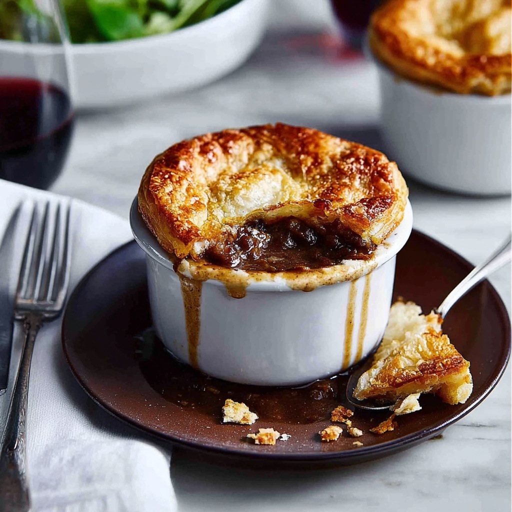 Beef and Mushroom Pie (3 in 1) Recipe - Recipe Image