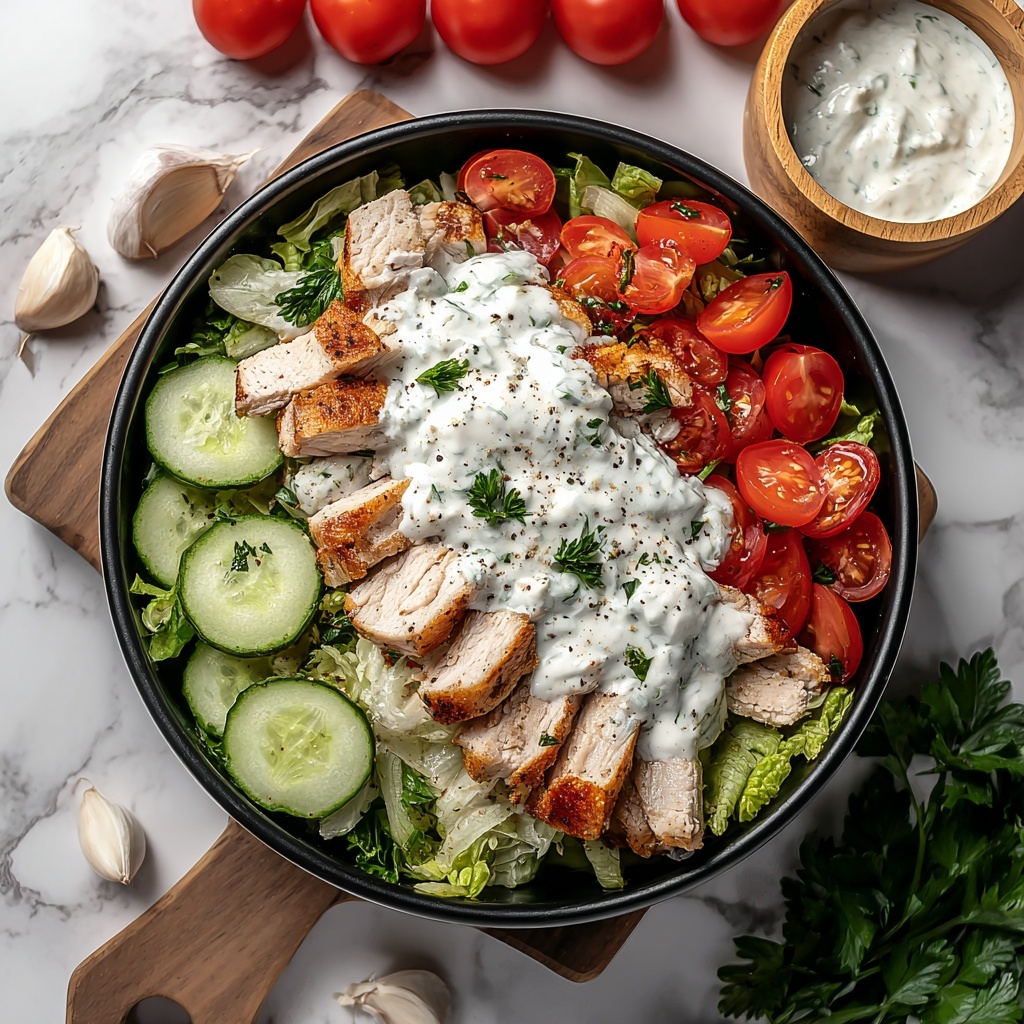 Tzatziki Chicken Salad Recipe - Recipe Image