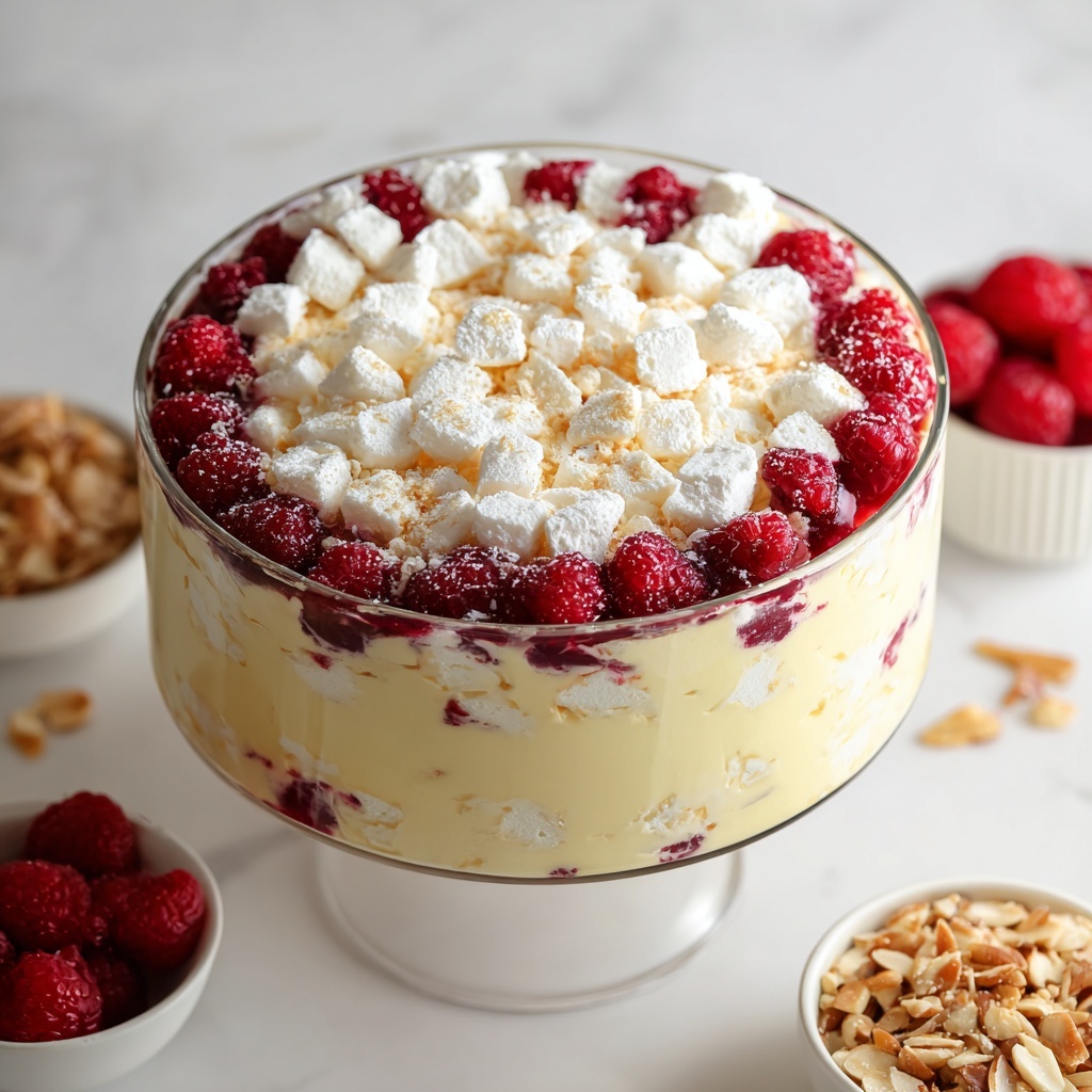 White Chocolate Raspberry Trifle Recipe - Recipe Image