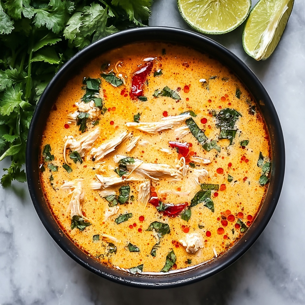 Crockpot Thai Coconut Chicken Soup Recipe - Recipe Image