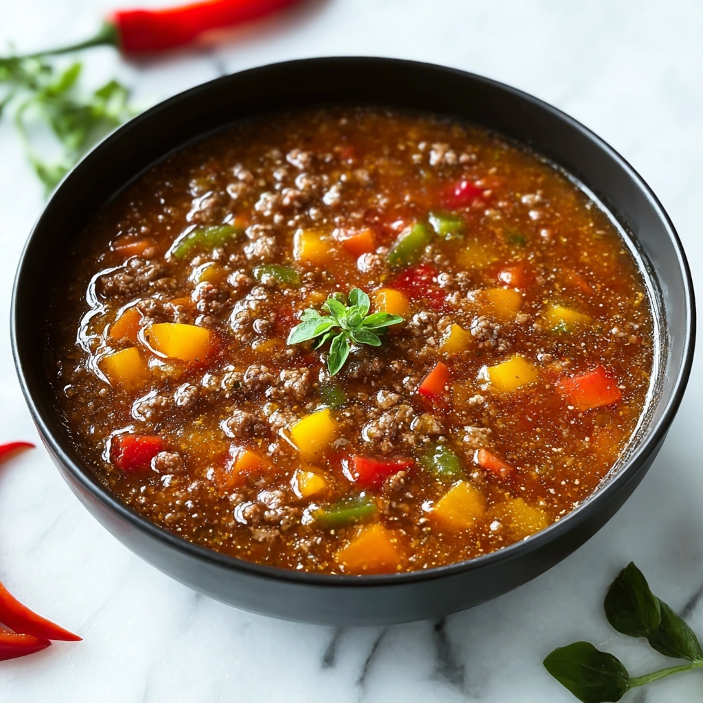 Stuffed Pepper Soup Recipe - Recipe Image